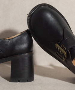 Hunter - Buckled Platform Loafers