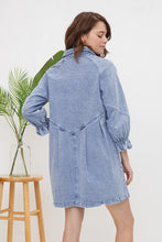 Load image into Gallery viewer, Apple Picking Denim Dress
