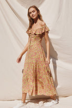 Load image into Gallery viewer, Sippin’ Rose Maxi Dress
