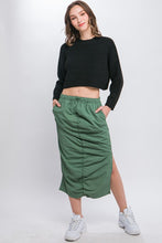 Load image into Gallery viewer, Wool Blend Cropped Sweater Top
