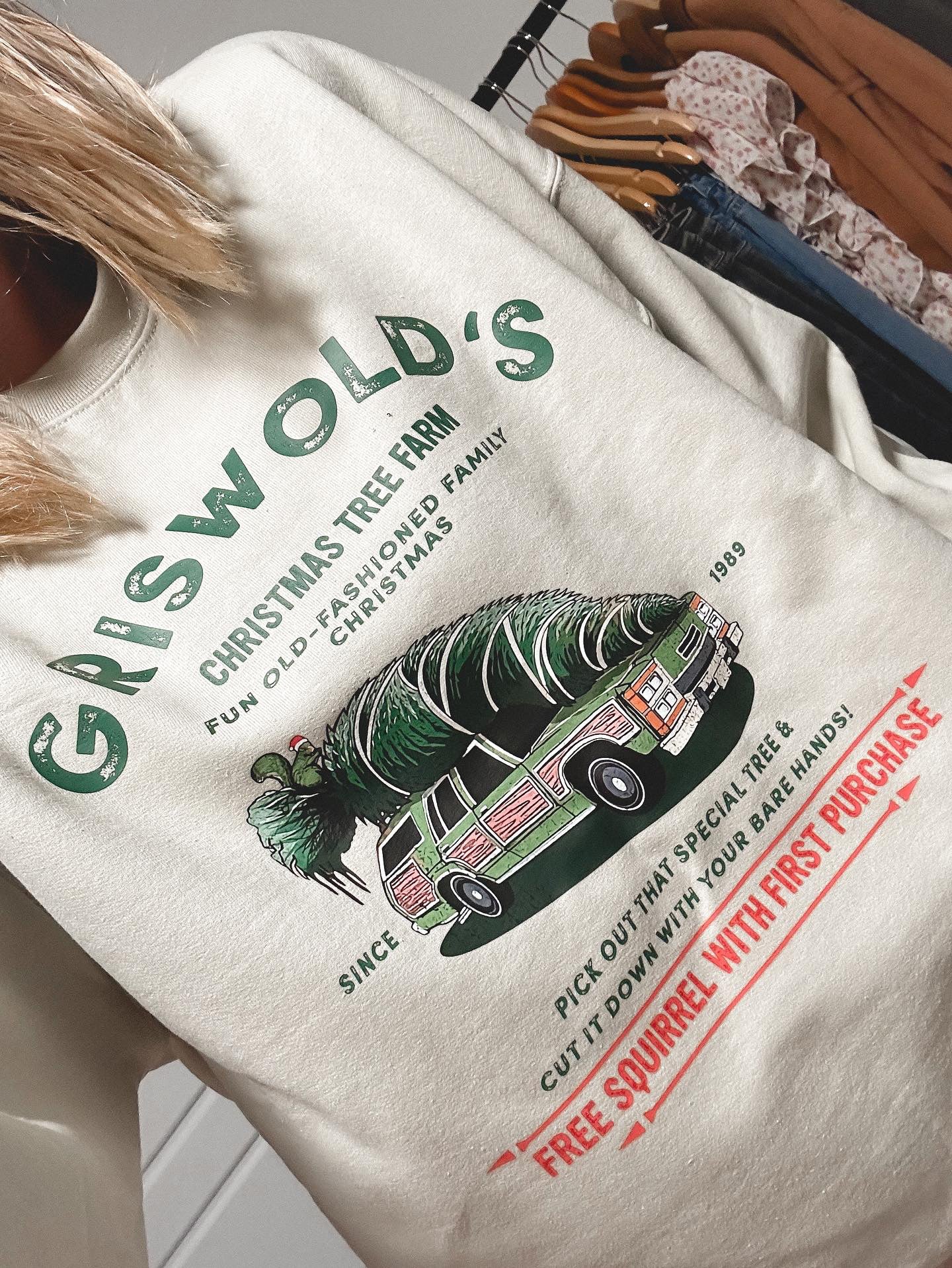 Griswold's Tree Farm Holiday Crewneck