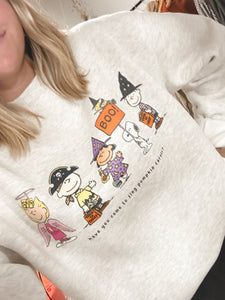 Squad Ghouls Peanuts Halloween Crewneck