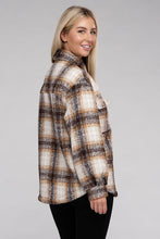 Load image into Gallery viewer, Cozy Plaid Flannel Shacket
