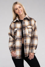 Load image into Gallery viewer, Cozy Plaid Flannel Shacket
