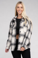 Load image into Gallery viewer, Cozy Plaid Flannel Shacket
