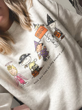 Load image into Gallery viewer, Squad Ghouls Peanuts Halloween Crewneck
