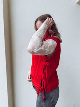 Load image into Gallery viewer, Tied Together Sweater Vest
