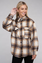 Load image into Gallery viewer, Cozy Plaid Flannel Shacket
