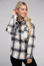 Load image into Gallery viewer, Cozy Plaid Flannel Shacket
