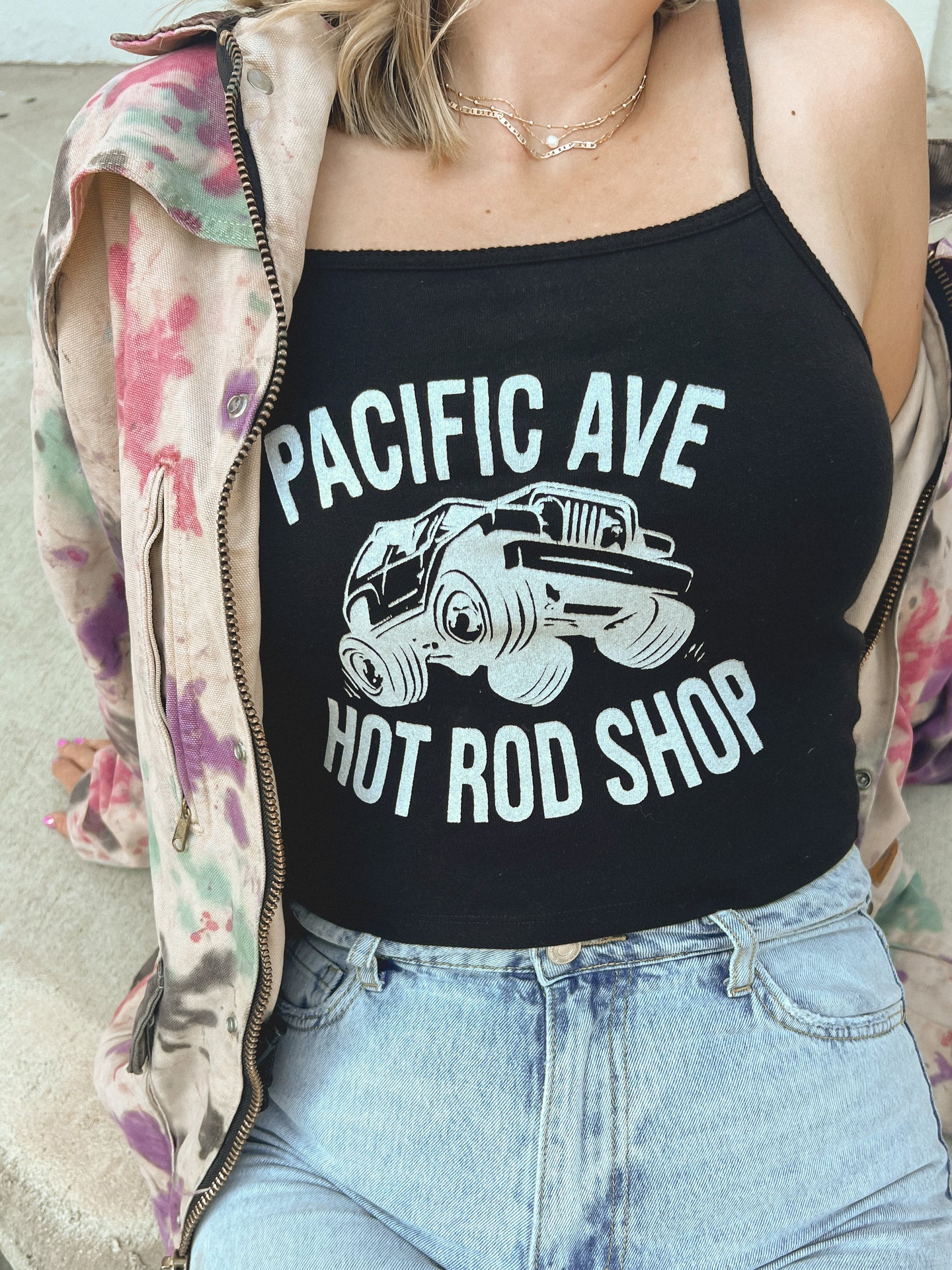 Arkade Studios x Pacific Ave Hot Rod Shop Tanks