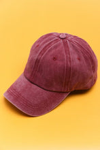 Load image into Gallery viewer, Vintage Washed Baseball Hat
